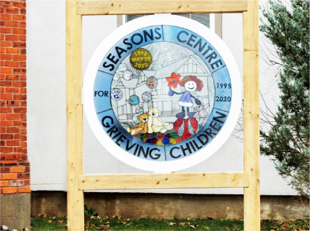 Seasons Centre for Grieving Children 25 Year Art Work