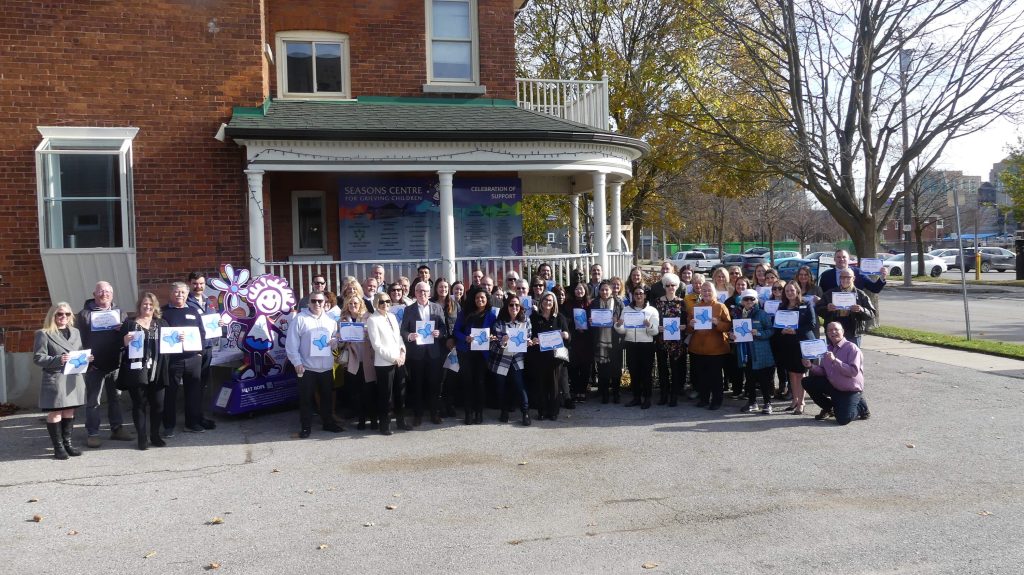 Seasons Centre group photo outside