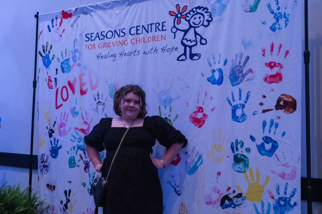 Seasons Centre sheet with handprint paint art