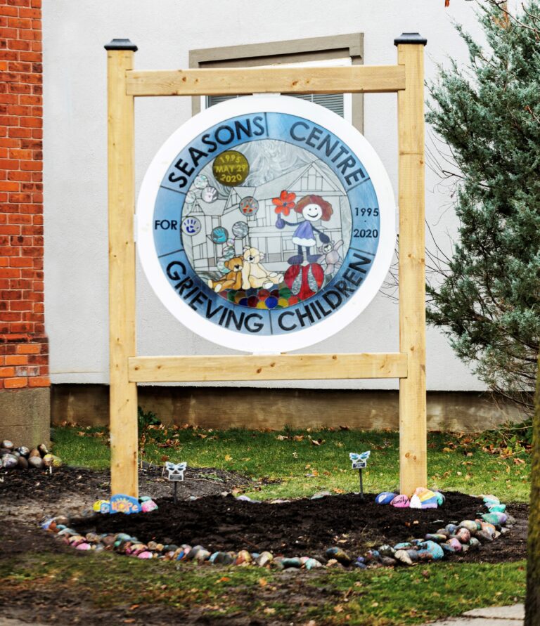 Seasons Centre for Grieving Children 25 Year Art Work