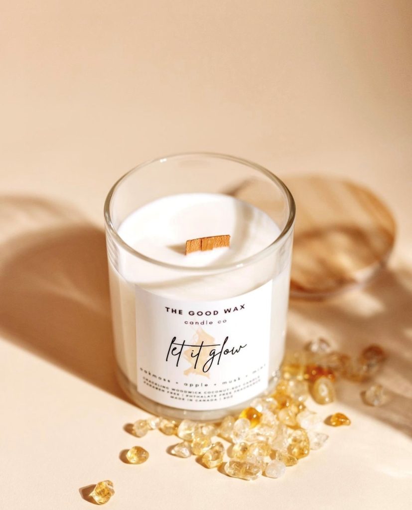 Candle from The Good Wax Candle Co.