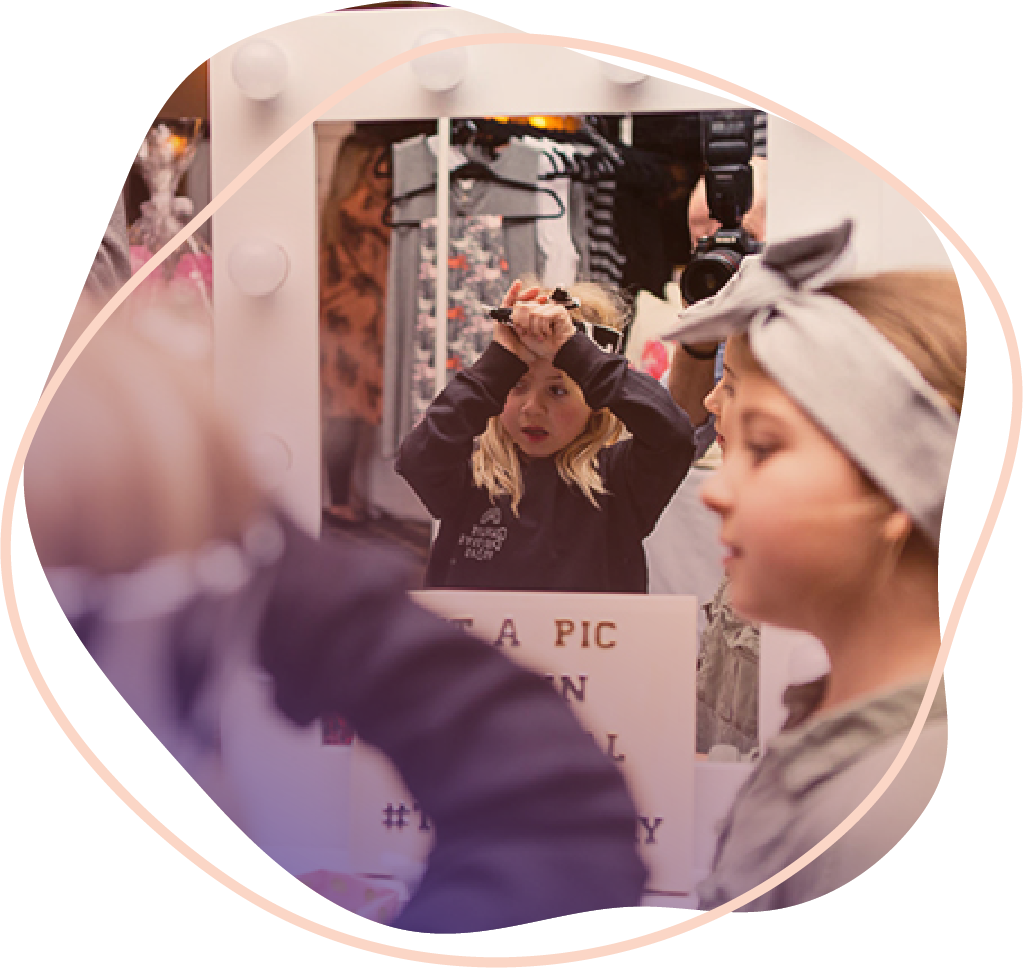 Children at a Seasons Centre event